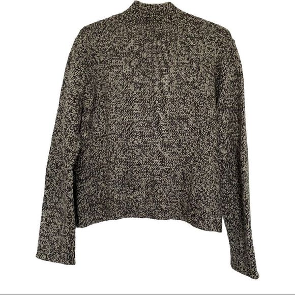 Sarah Spencer acrylic knit cardigan XL black grey - Picture 3 of 8